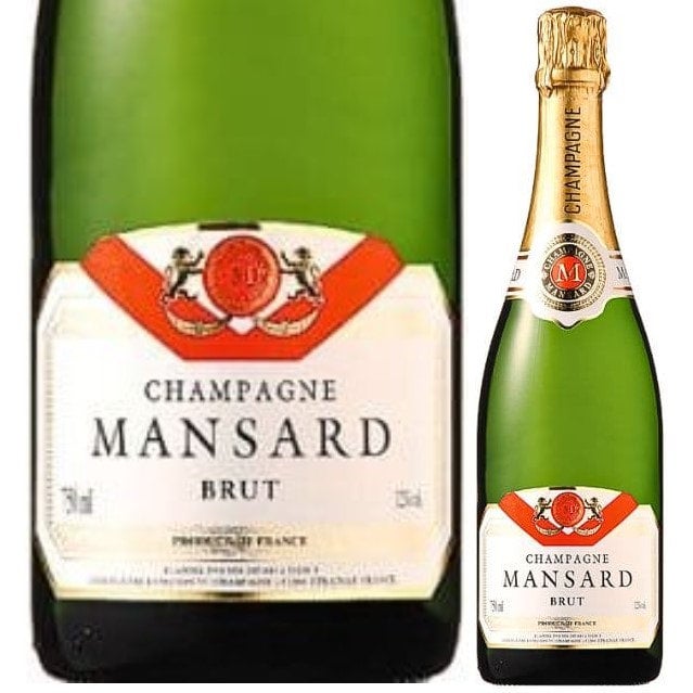 シャンパン　マンサール　ブリュット NV 2本セットmansard brut Champagne Mansard Brut NV シャンパーニュ マンサール ブリュット NV